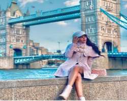 The actress is fond of traveling and visited London in January 2020.
